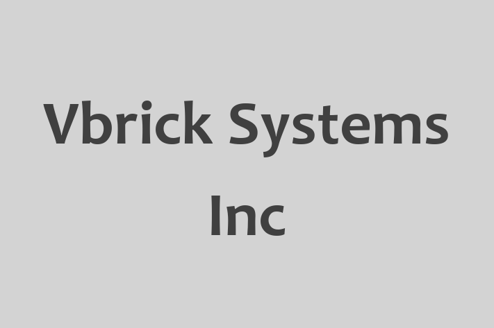 IT Company Vbrick Systems Inc