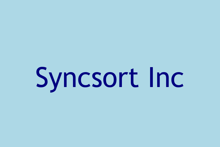 Software Services Company Syncsort Inc