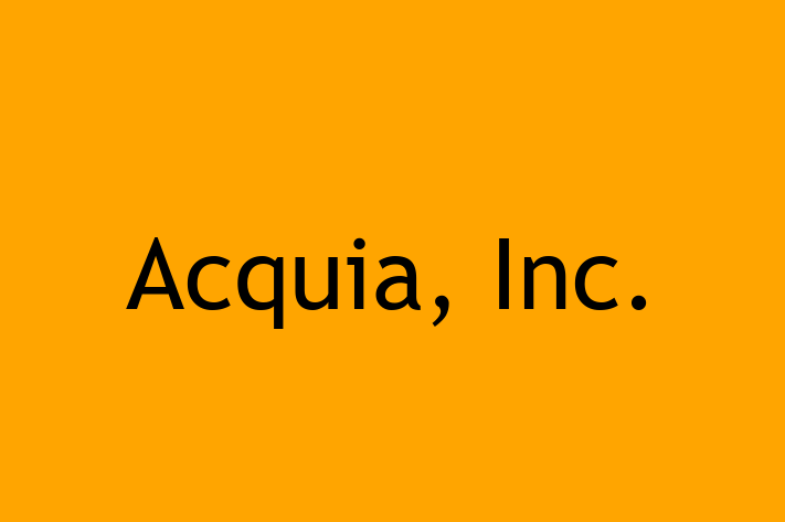 Software Consultancy Acquia Inc.