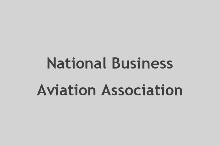 Personnel Management National Business Aviation Association