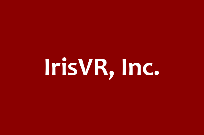 Software Development Company IrisVR Inc.