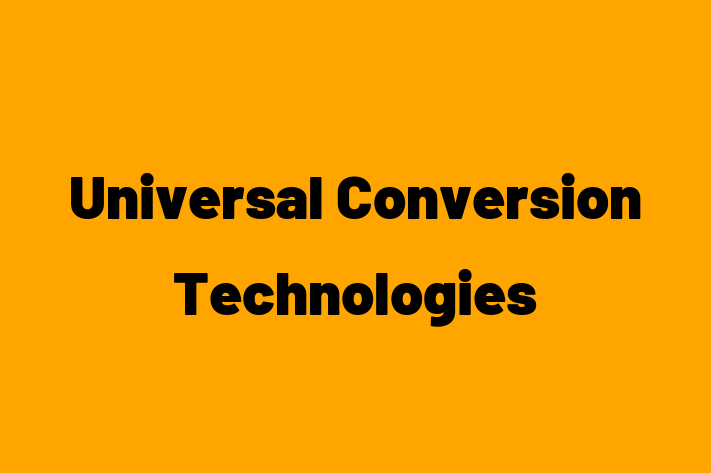 Tech Firm Universal Conversion Technologies