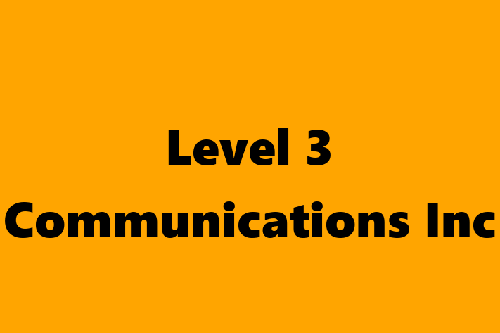 Application Development Company Level 3 Communications Inc