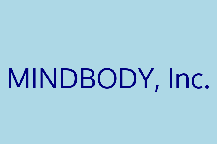 Software Engineering Company MINDBODY Inc.