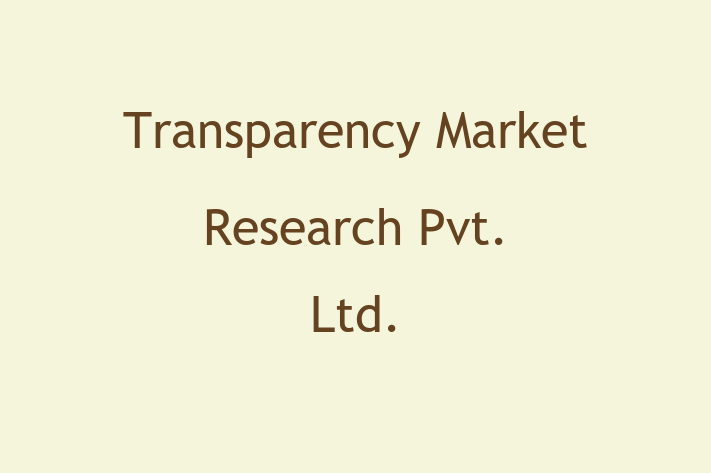 Software Firm Transparency Market Research Pvt. Ltd.