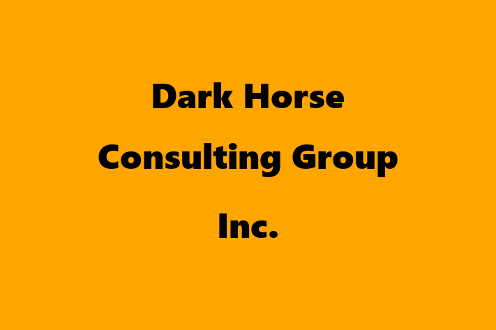 Employee Resource Management Dark Horse Consulting Group Inc.