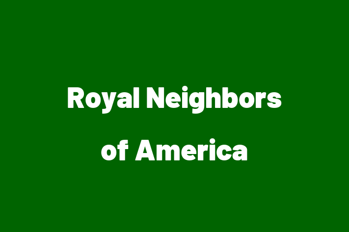 Human Resource Management Royal Neighbors of America