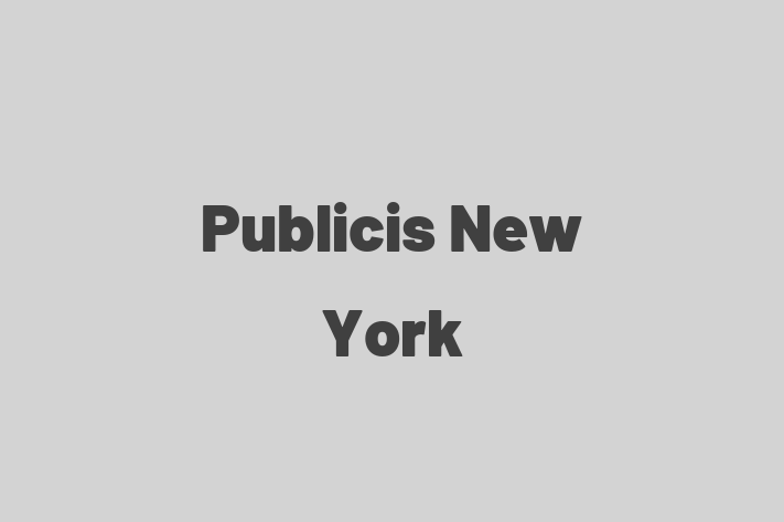 Software Firm Publicis New York