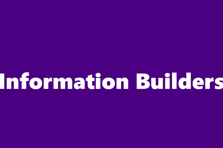 Software Development Firm Information Builders