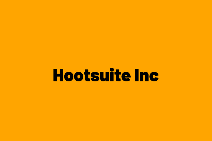 Application Development Company Hootsuite Inc