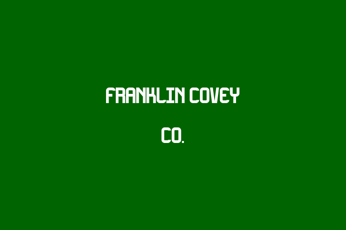 Software Services Company Franklin Covey Co.