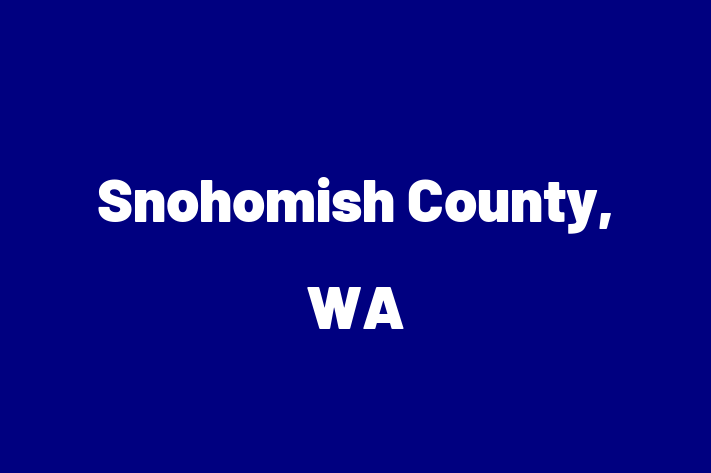 Employee Resource Management Snohomish County WA