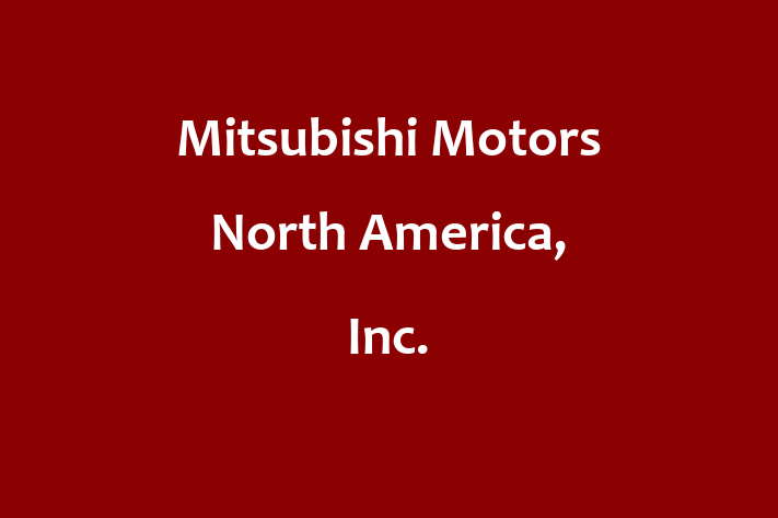 Employee Resource Management Mitsubishi Motors North America Inc.