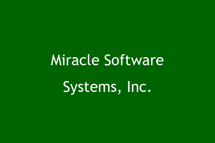 Software House Miracle Software Systems Inc.