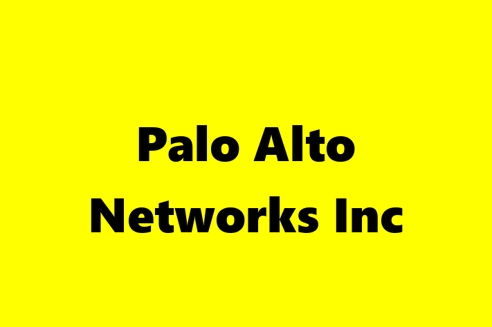 Tech Firm Palo Alto Networks Inc