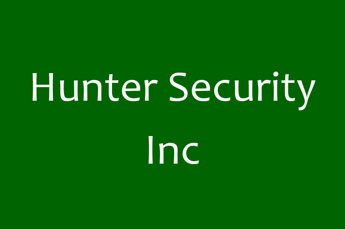 Software Services Company Hunter Security Inc