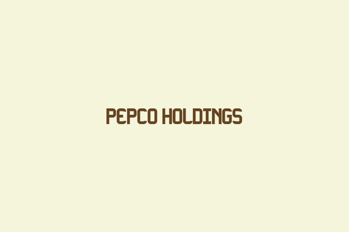 Labor Relations Pepco Holdings