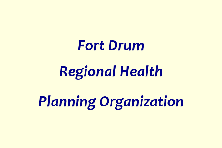 Staff Management Fort Drum Regional Health Planning Organization