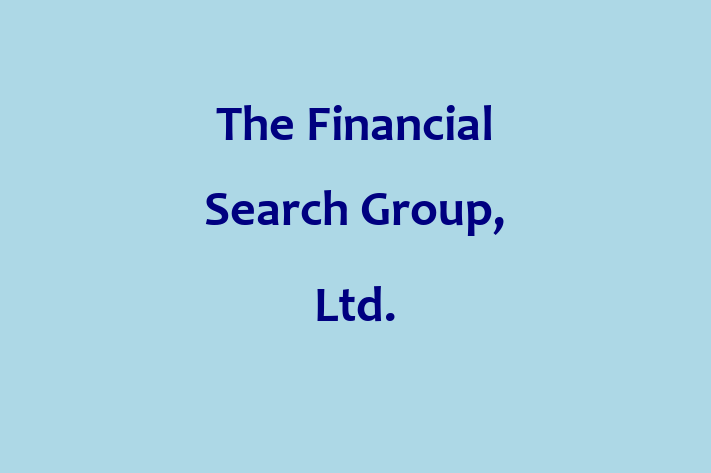 Human Capital Management The Financial Search Group Ltd.