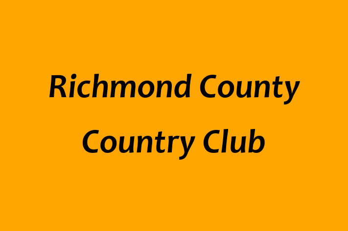 HR Administration Richmond County Country Club