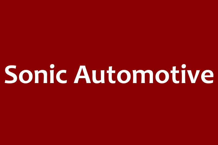 Human Resource Management Sonic Automotive