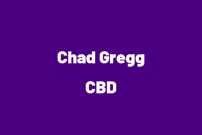 Beverages Chad Gregg CBD