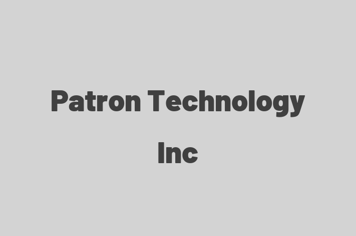 Software Firm Patron Technology Inc