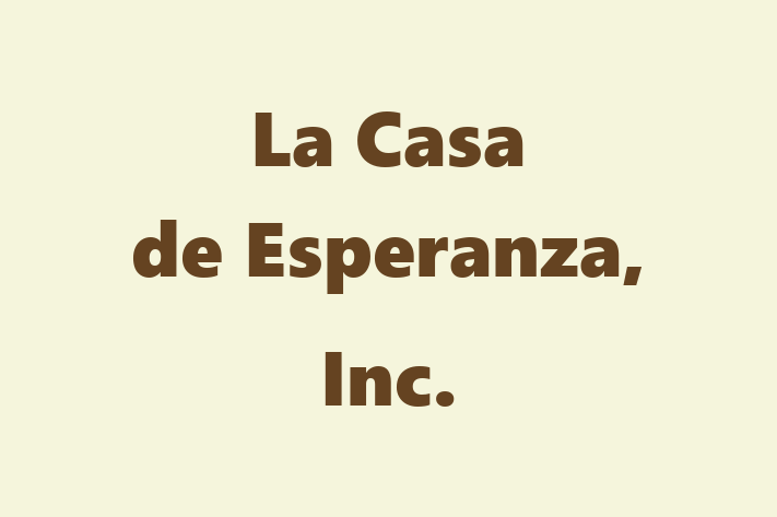 People Management La Casa de Esperanza Inc.