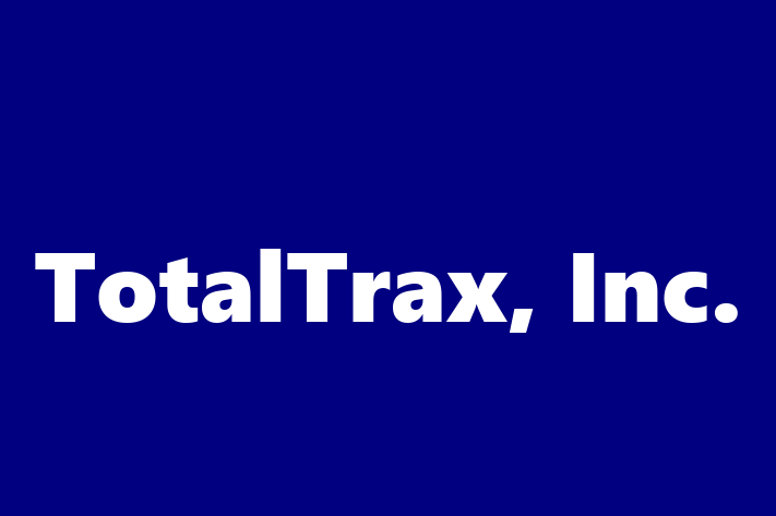 Application Development Company TotalTrax Inc.