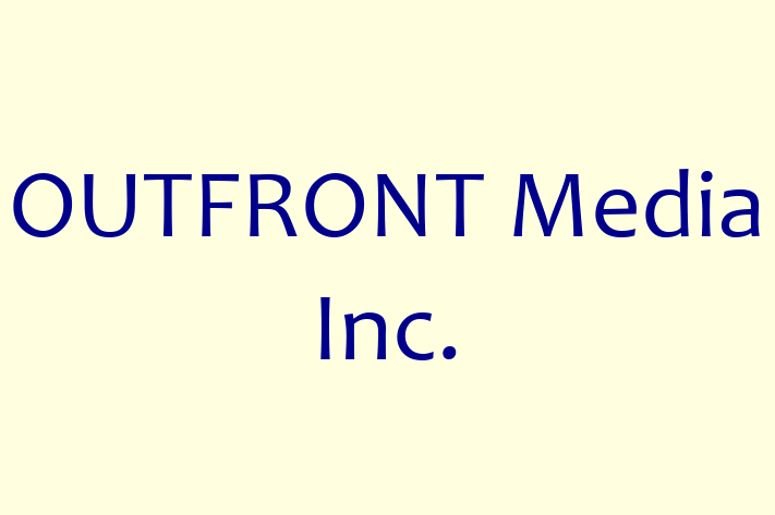 Tech Firm OUTFRONT Media Inc.