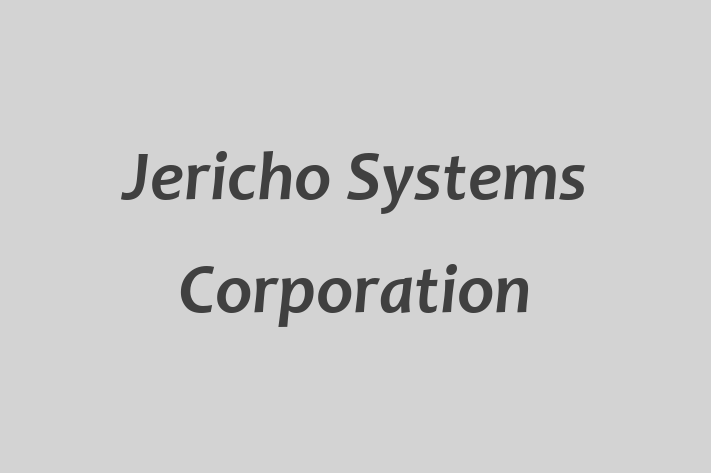 Software Development Firm Jericho Systems Corporation