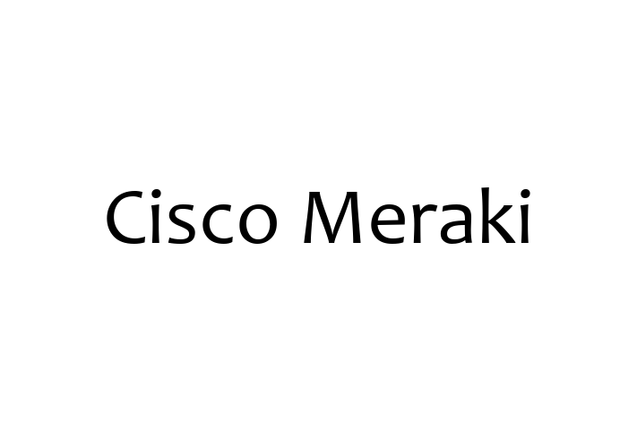 Application Development Company Cisco Meraki