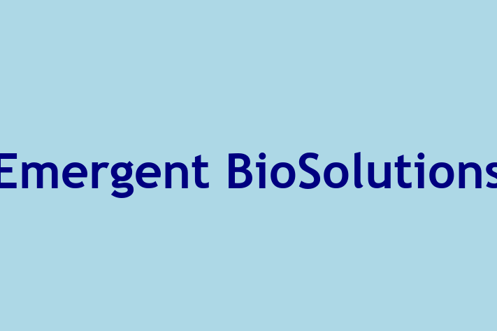 Staff Management Emergent BioSolutions