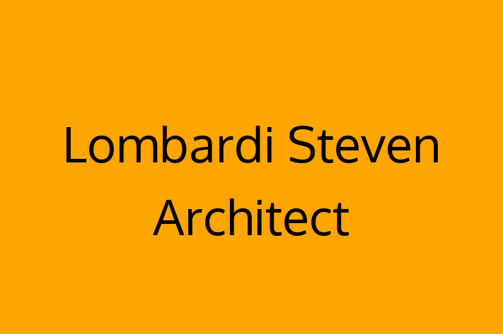 Construction architect Lombardi Steven Architect