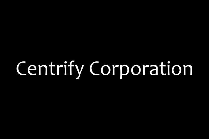 Technology Solutions Firm Centrify Corporation