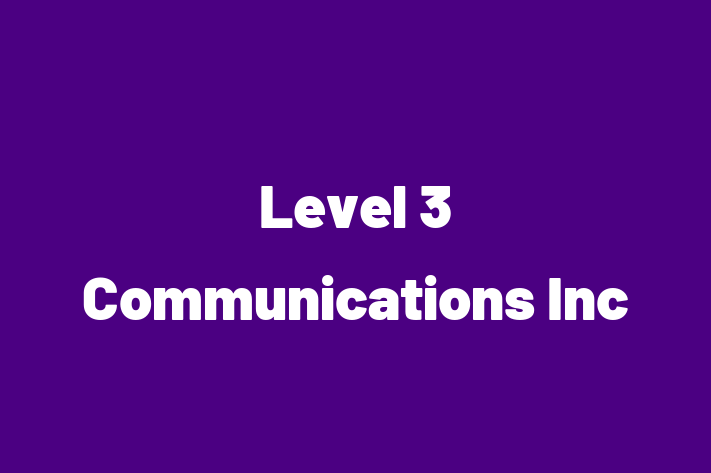 IT Company Level 3 Communications Inc