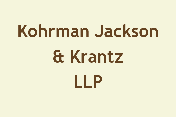 Staff Management Kohrman Jackson Krantz LLP