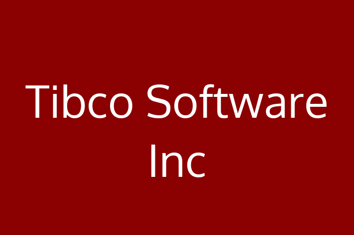 Software Development Firm Tibco Software Inc