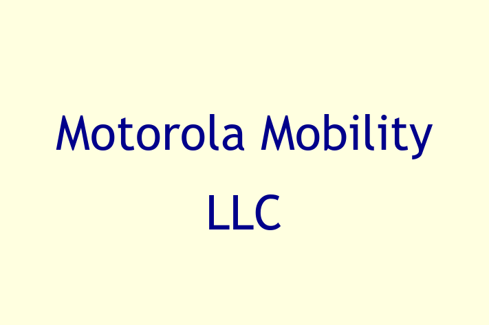 Technology Company Motorola Mobility LLC