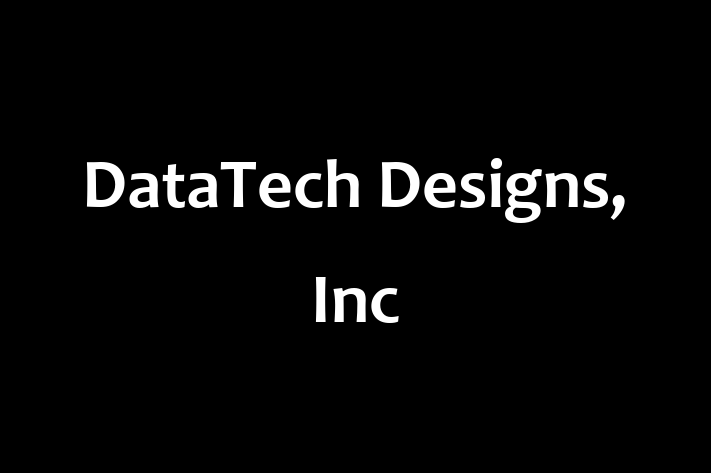 Software Development Firm DataTech Designs Inc