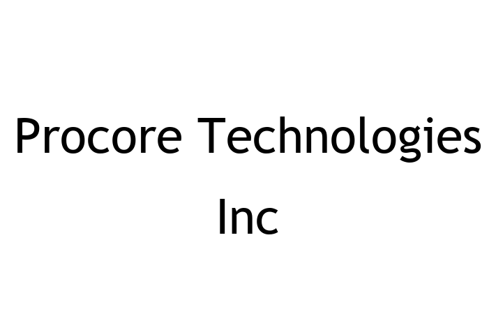 Software Consultancy Procore Technologies Inc