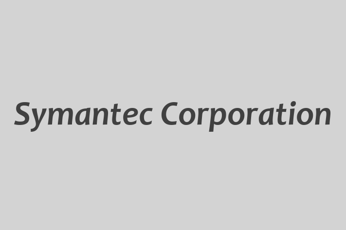 Software Solutions Provider Symantec Corporation