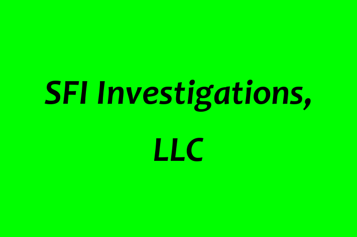 Software Engineering Company SFI Investigations LLC