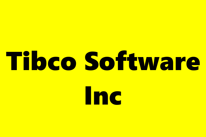 Tech Solutions Company Tibco Software Inc