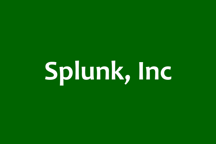 Software Consultancy Splunk Inc