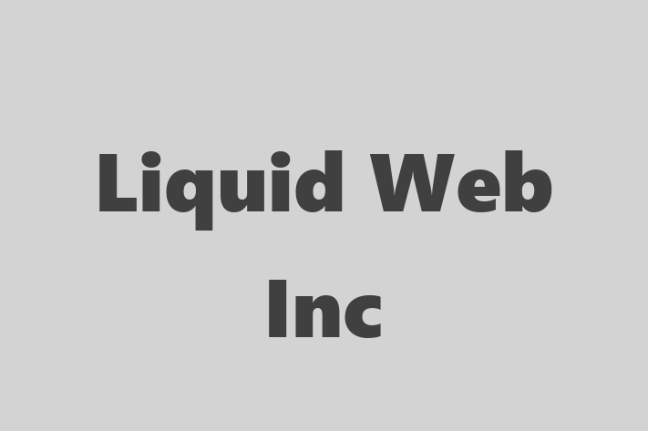 IT Company Liquid Web Inc