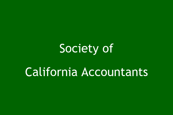 Professional Accountant Society of California Accountants