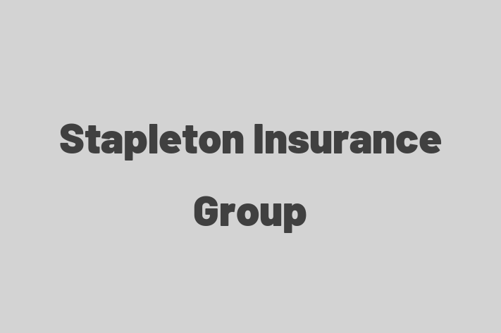 Human Capital Management Stapleton Insurance Group