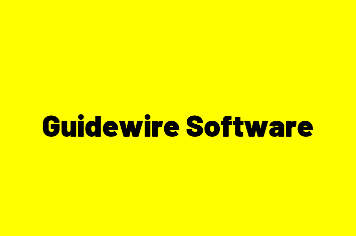 Technology Company Guidewire Software