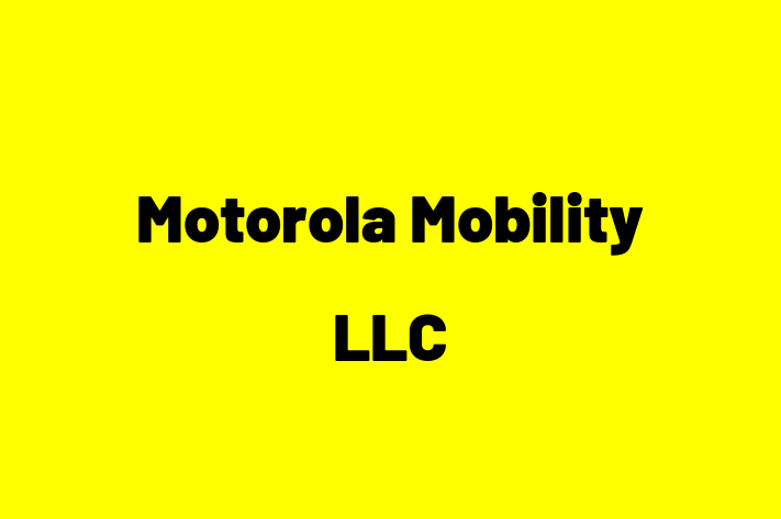 Application Development Company Motorola Mobility LLC